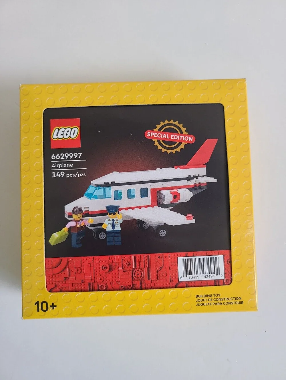 SEALED LEGO Special Edition Airplane Set #6629997 Limited Edition GWP  5010053